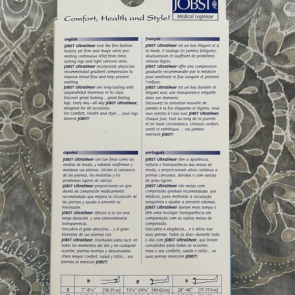 NWT Medical Leg Wear Ultra Sheer Pantyhose - Picture 3 of 8